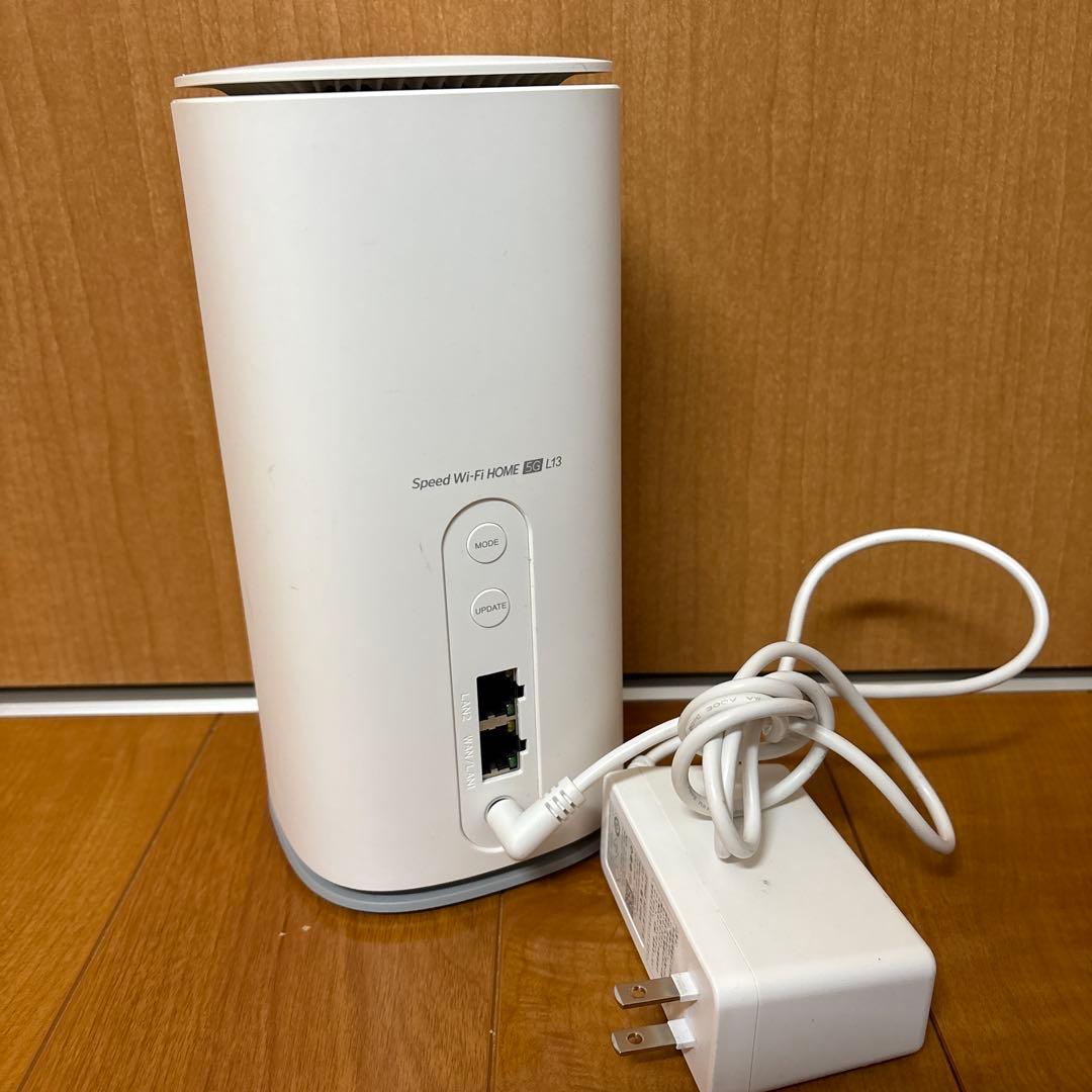 Speed WiFi  5G L13 SIMあり契約状況不明 動作確認済