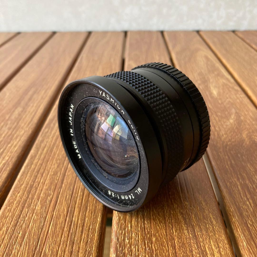 昭和レトロ ヤシカYashica ML 24mm f/2.8 レンズ カメラ
