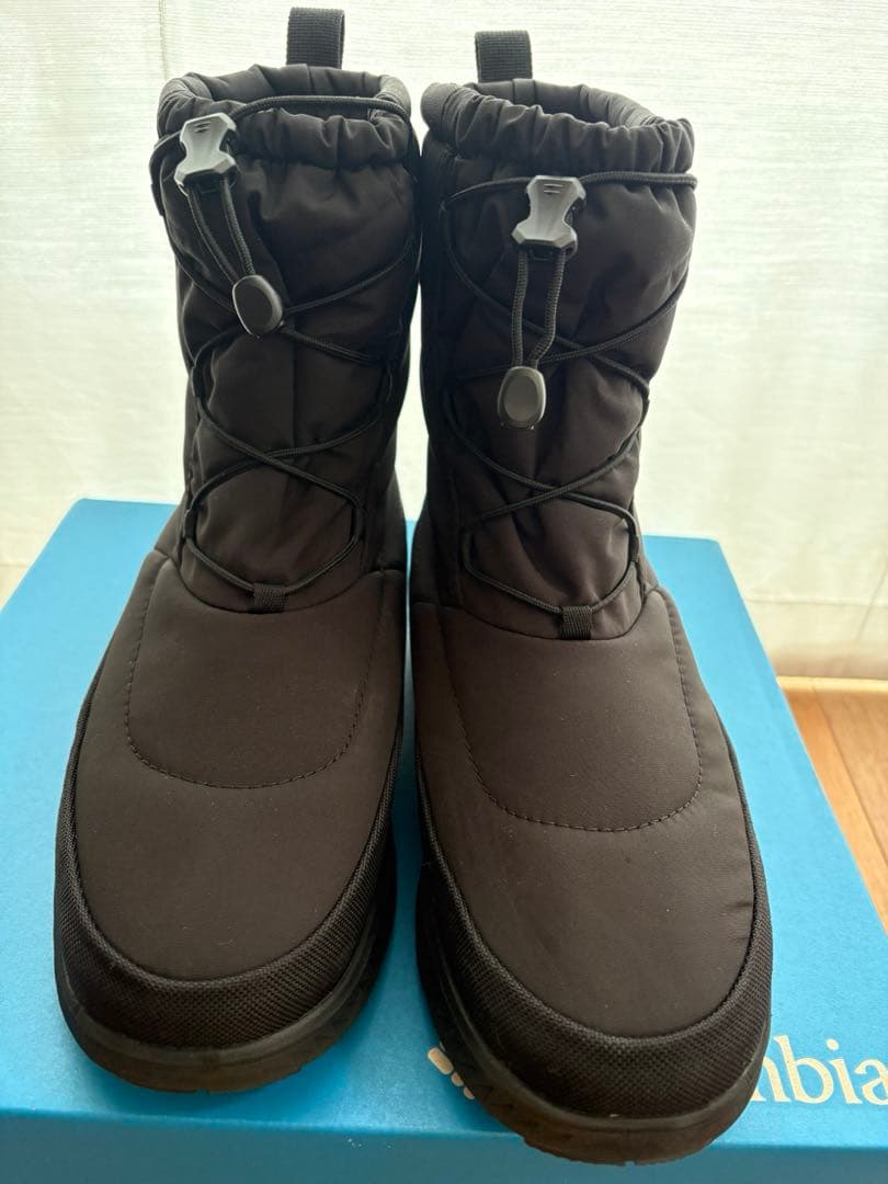 Columbia スノーブーツ イエローテイル 防水 ブーツ 24cm ブラック