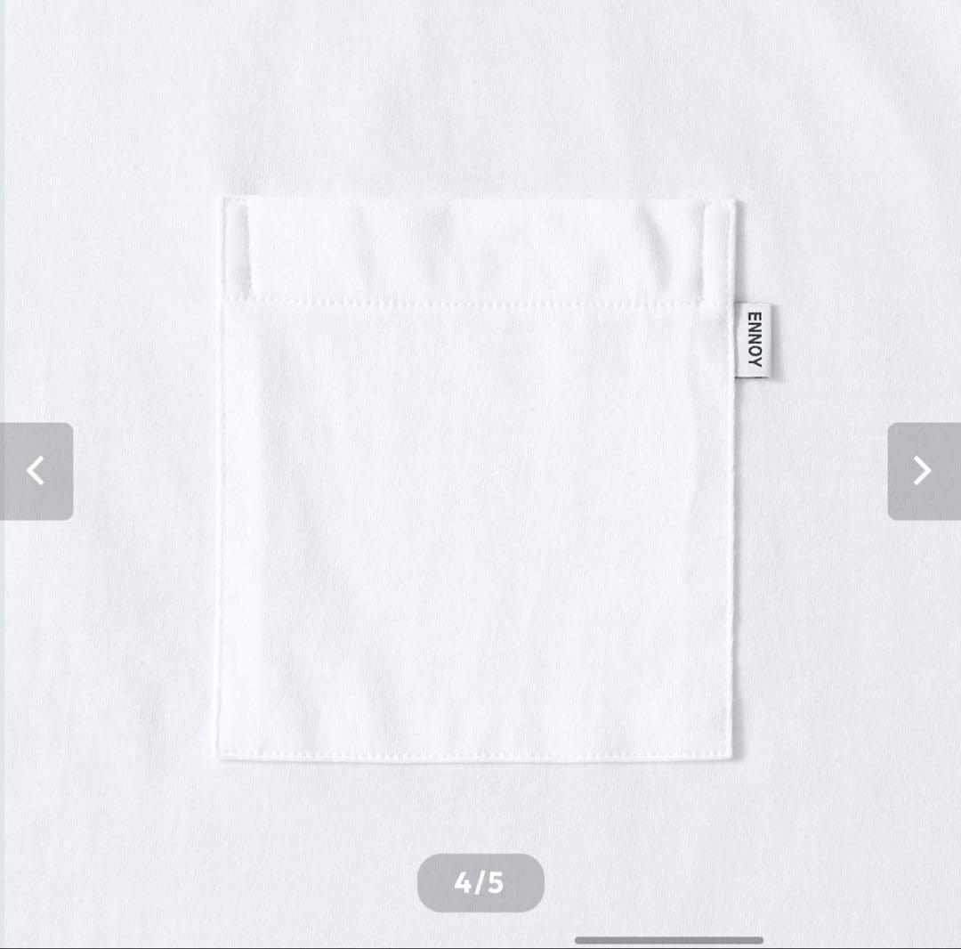 トップス ennoy POCKET & CREW 2PACK LS T-SHIRTS