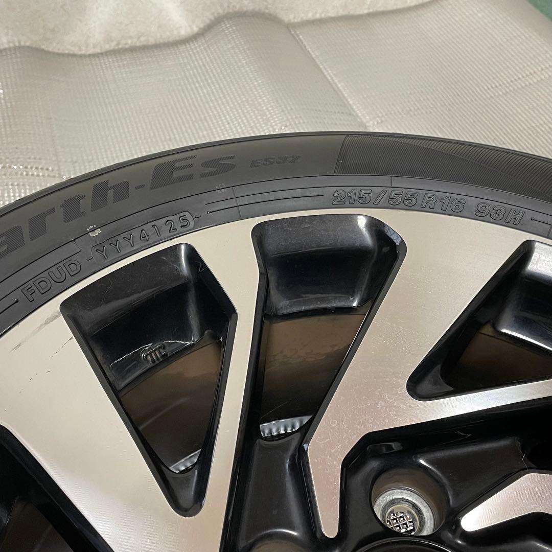 送料込 バリ溝 シビックセダン FC1 純正ホイールセット