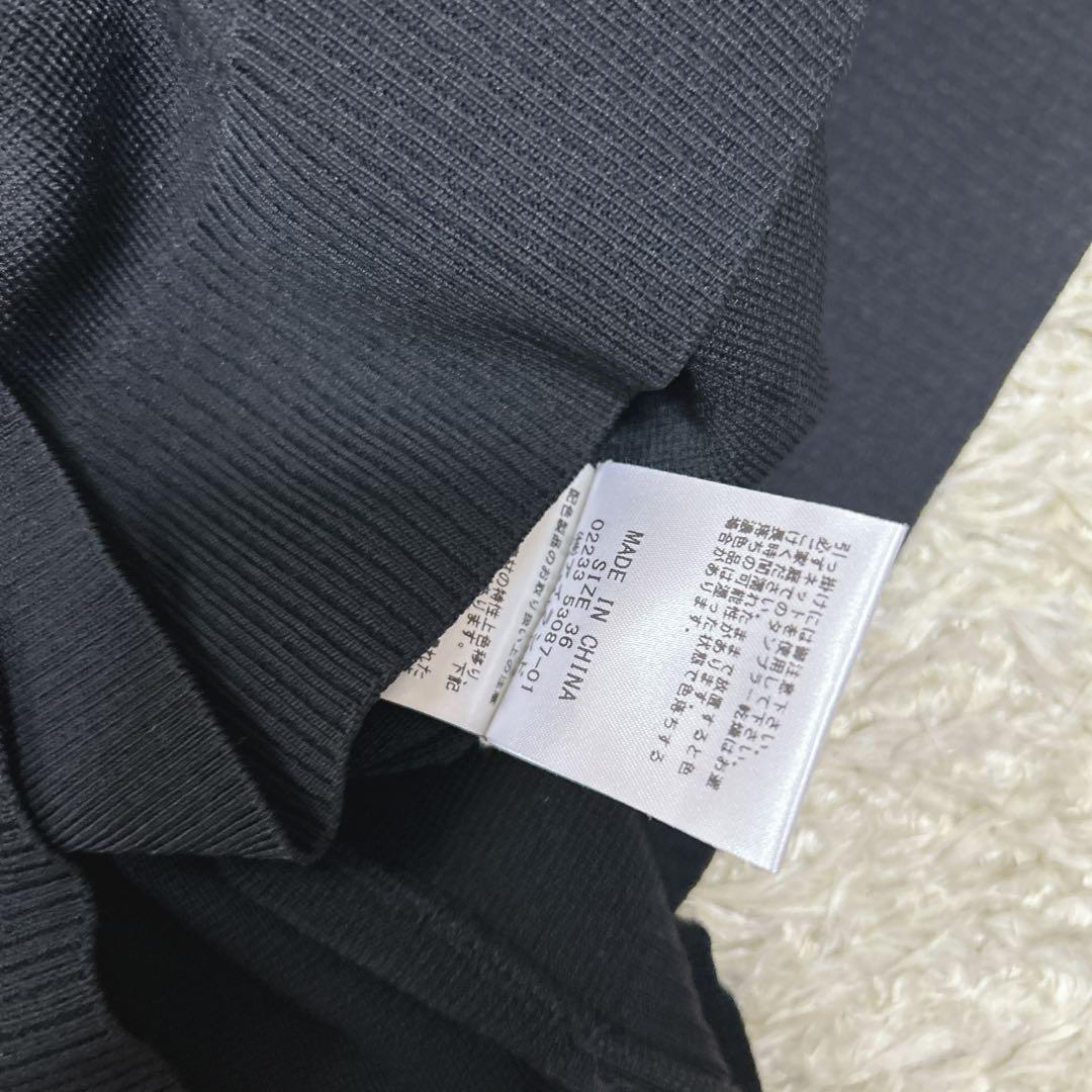 グレースコンチネンタル　配色ラインニットジレ 23SS 完売品 36