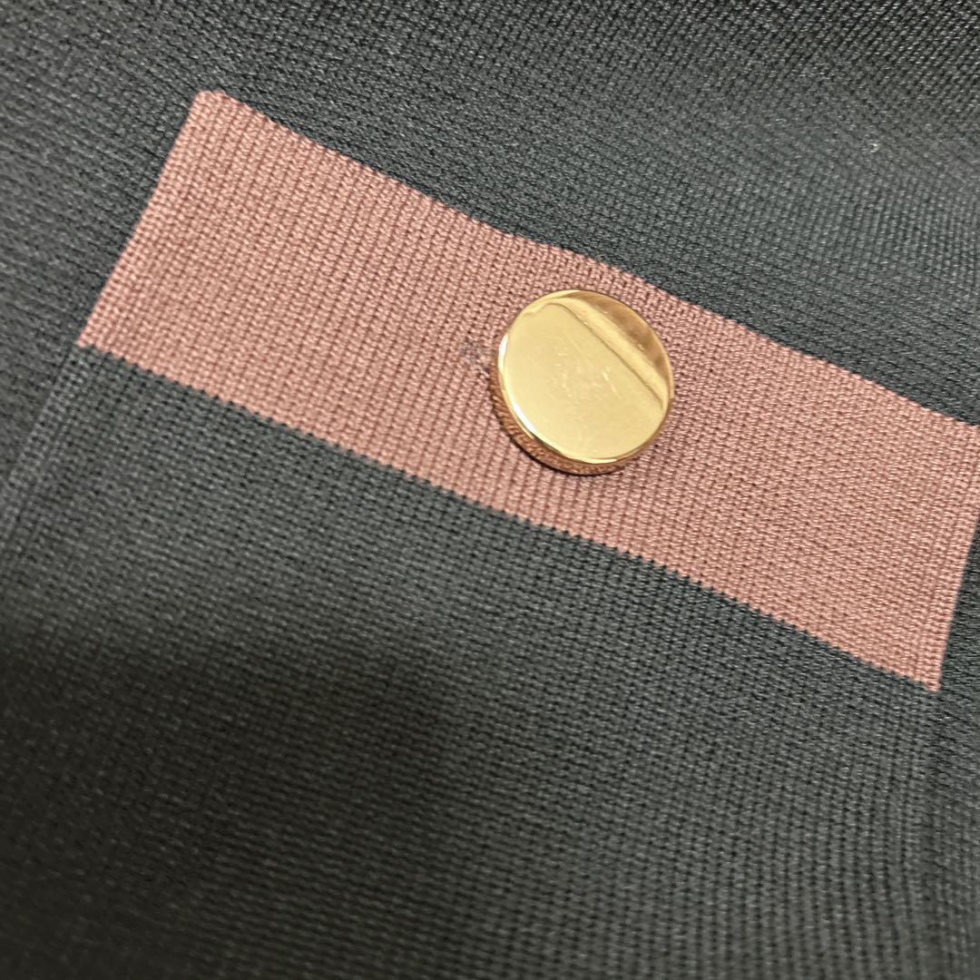 グレースコンチネンタル　配色ラインニットジレ 23SS 完売品 36