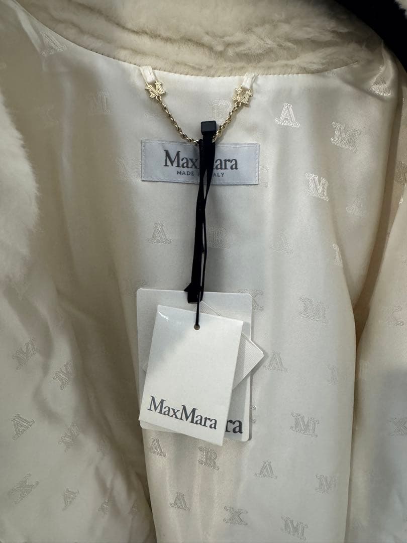 Max Mara テディベア ケープ コートTEBE