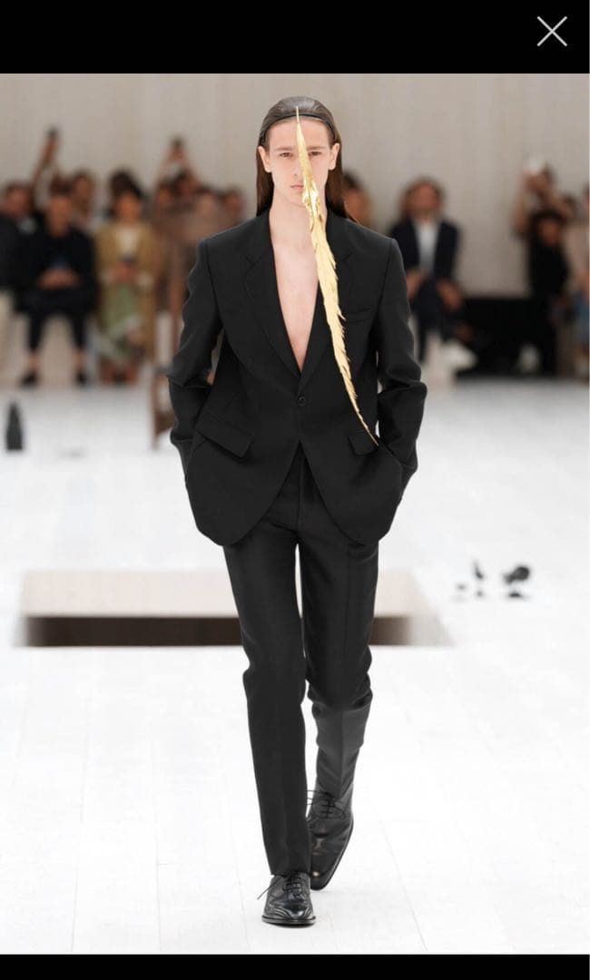 Loewe 25SS シルクウール セットアップ