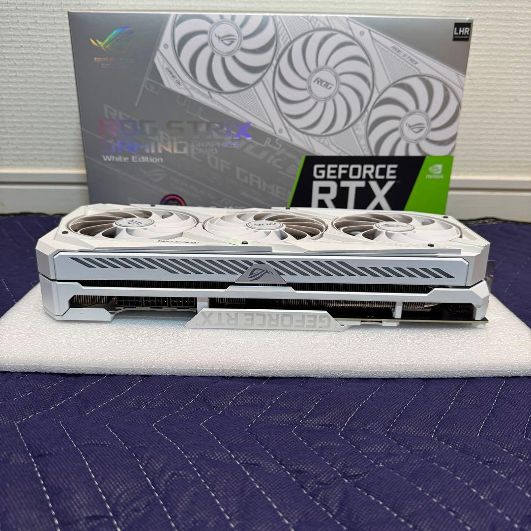 【美品】ROG STRIX RTX3080-O10G-WHITE-V2
