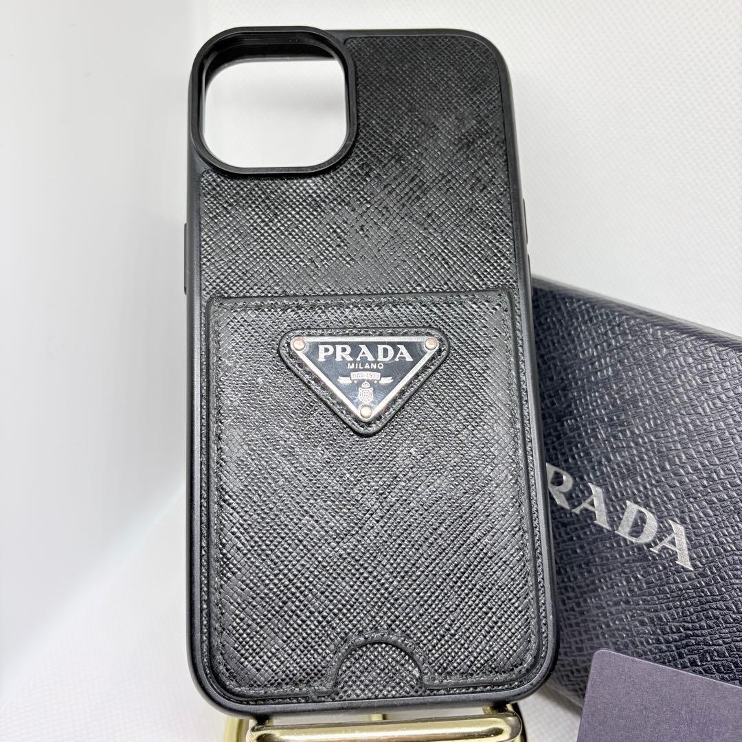 希少✨ PRADA レザー iPhone14 ケース