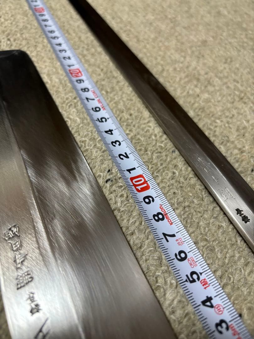 【お値下げ】正本　本焼き　タコ引き　薄刃