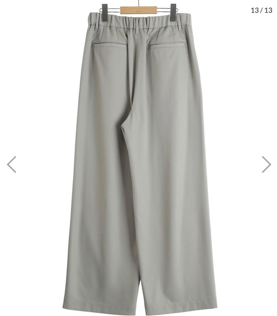 【Graphpaper】ワイドテーパードトラウザーズ