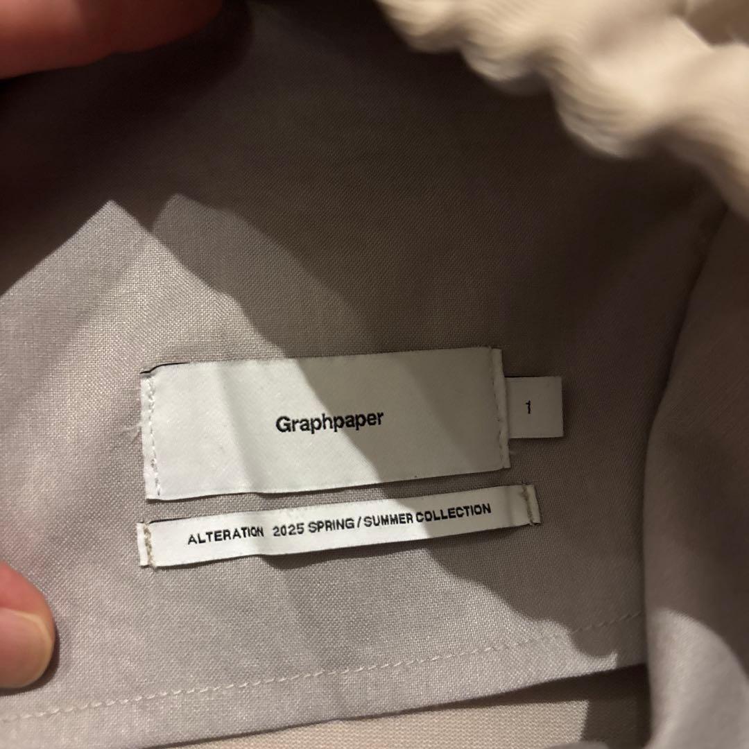 【Graphpaper】ワイドテーパードトラウザーズ