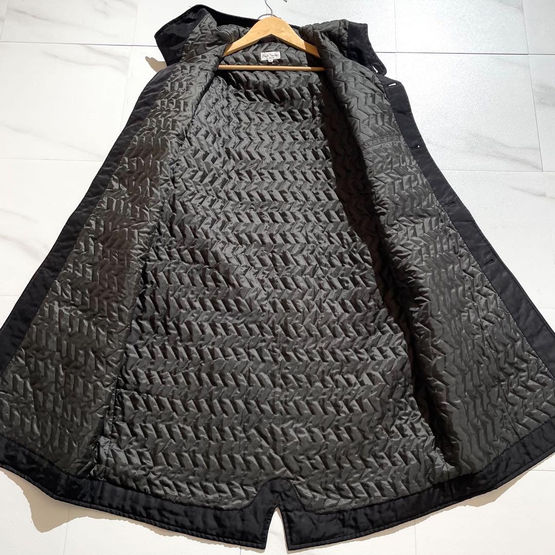 極美品✨ ポールスミス モッズコート L 黒 キルティング フィッシュテール