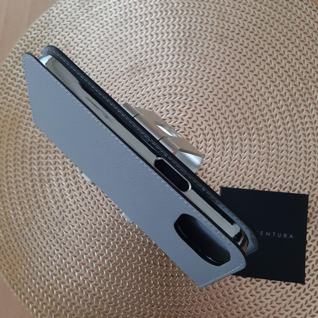 【ボナベンチュラ】 ダイアリーケース iPhone 14 Plus, ブルーリン