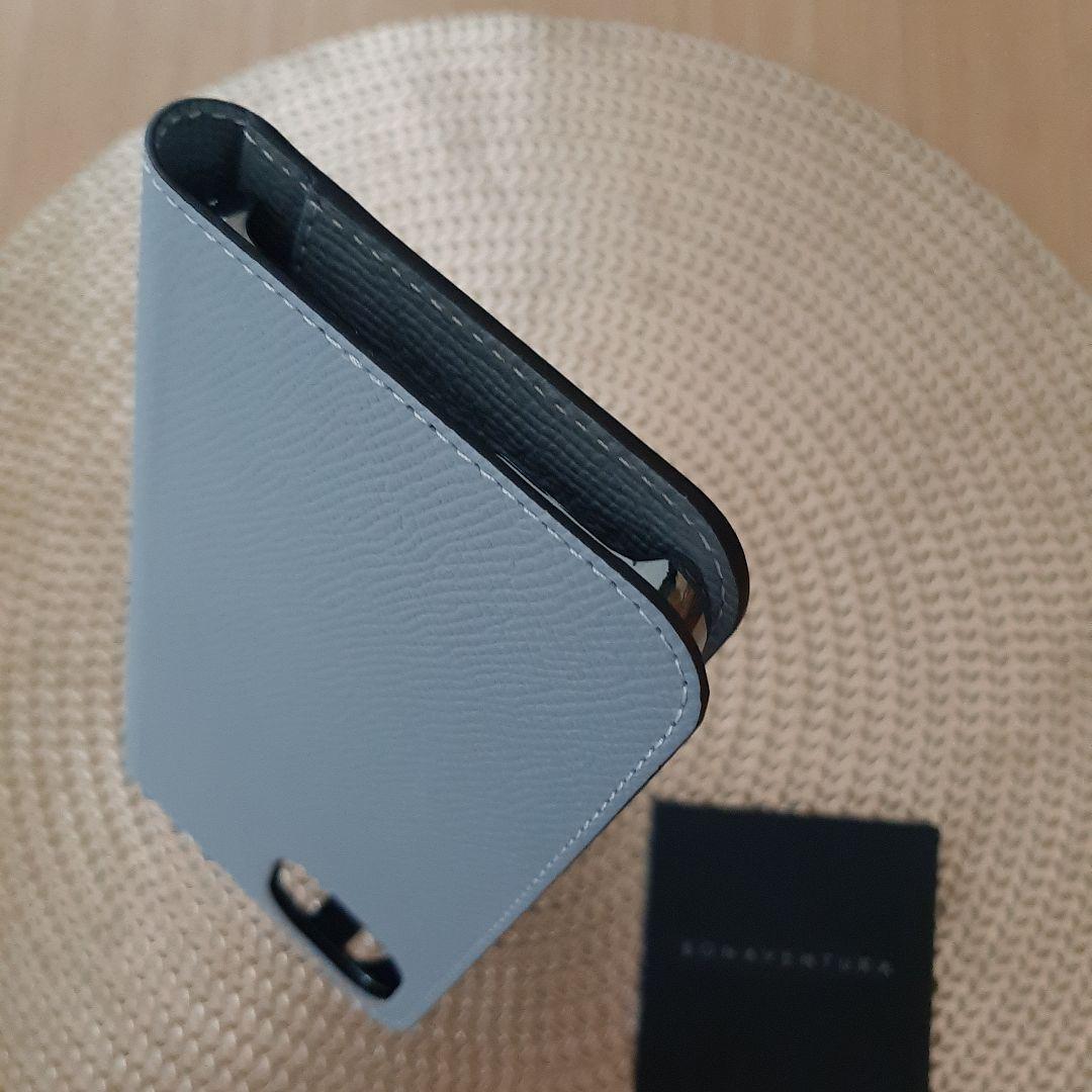 【ボナベンチュラ】 ダイアリーケース iPhone 14 Plus, ブルーリン