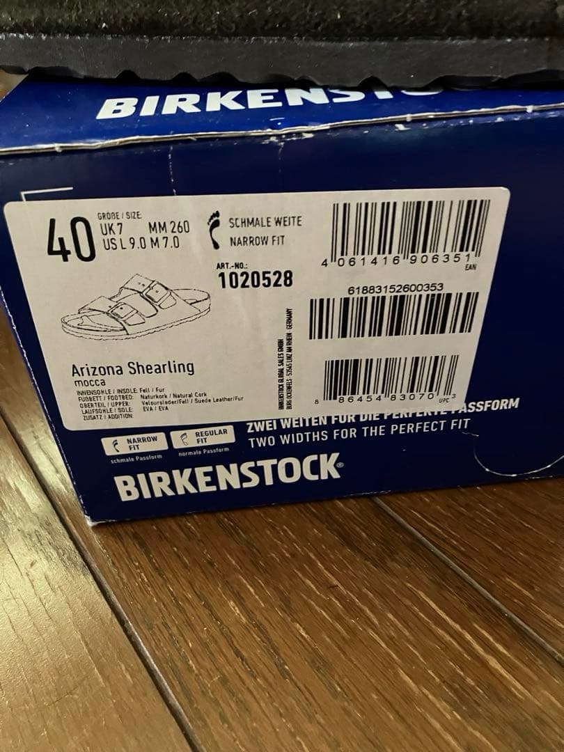 BIRKENSTOCKボア　 アリゾナシアリング40