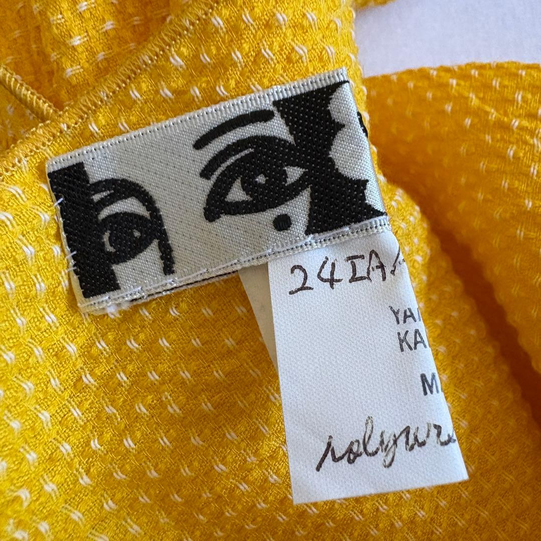 山本寛斎　Kansai Yamamoto アーカイブ　ストール　スカーフ 顔タグ