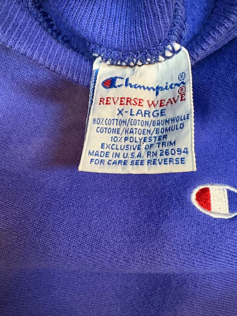 90年代　チャンピオン　リバースウィーブ　スウェット　XL
