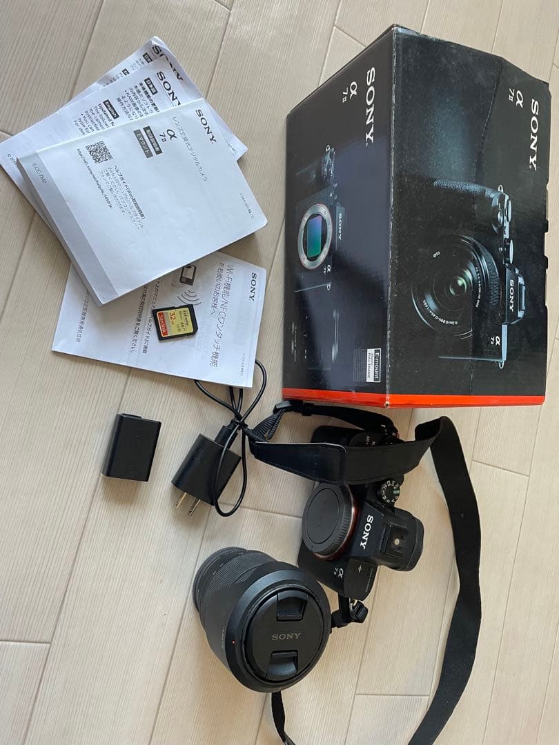 SONY α7 II ミラーレス一眼カメラ、SDカード付き