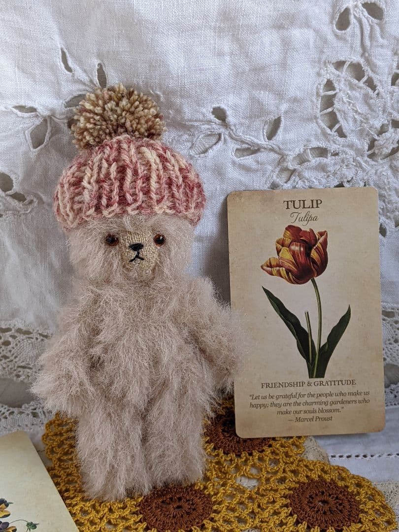 【t】小さいテディベア　14cm