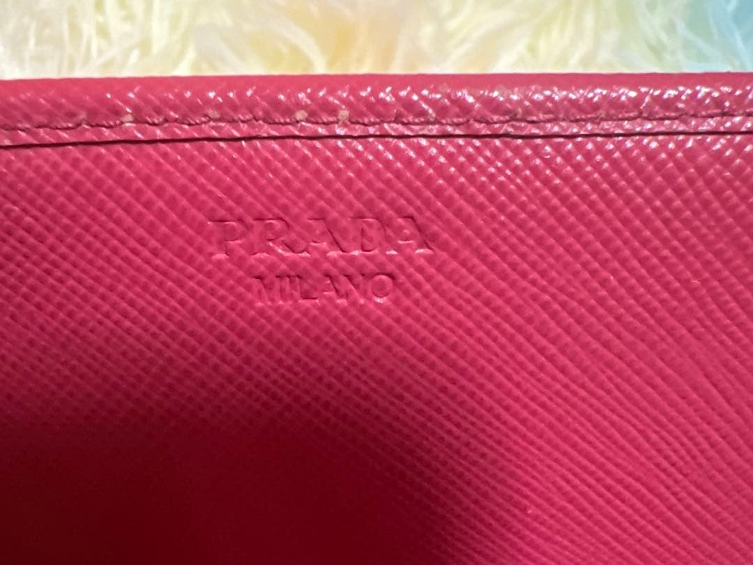 PRADA ピンク 長財布 224