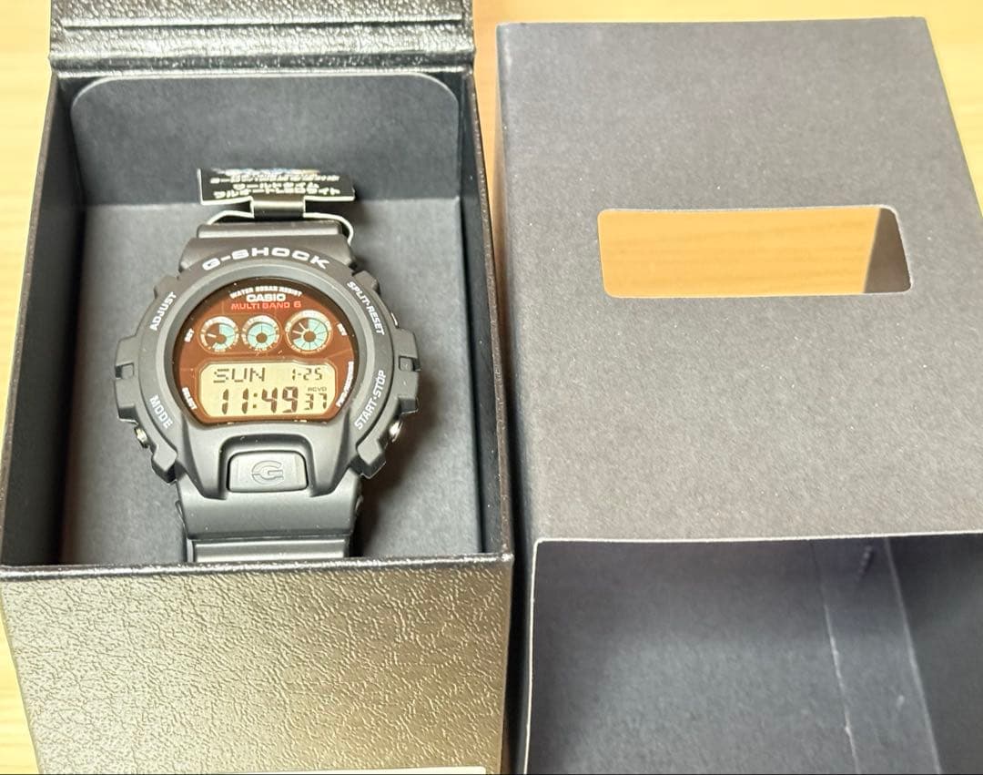 G-SHOCK LEDバックライト搭載 ブラック GW-6900U-1JF