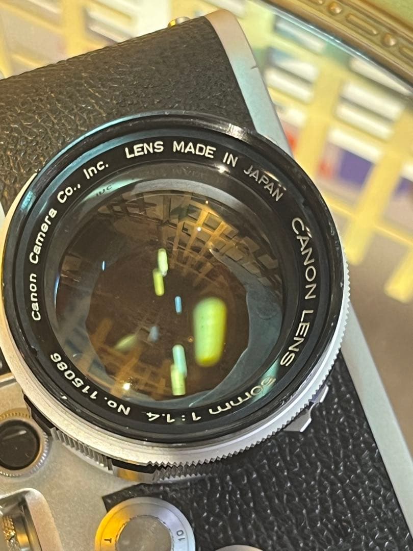 美品 Leica IIIfバルナックライカ Canon 50mm f1.4大口径