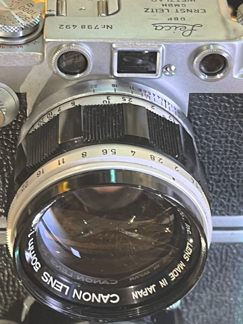 美品 Leica IIIfバルナックライカ Canon 50mm f1.4大口径