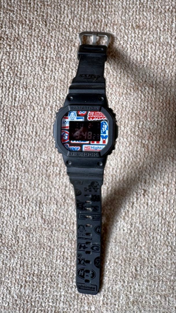 CASIO G-SHOCK DW-5600VT ヒスコラボ時計