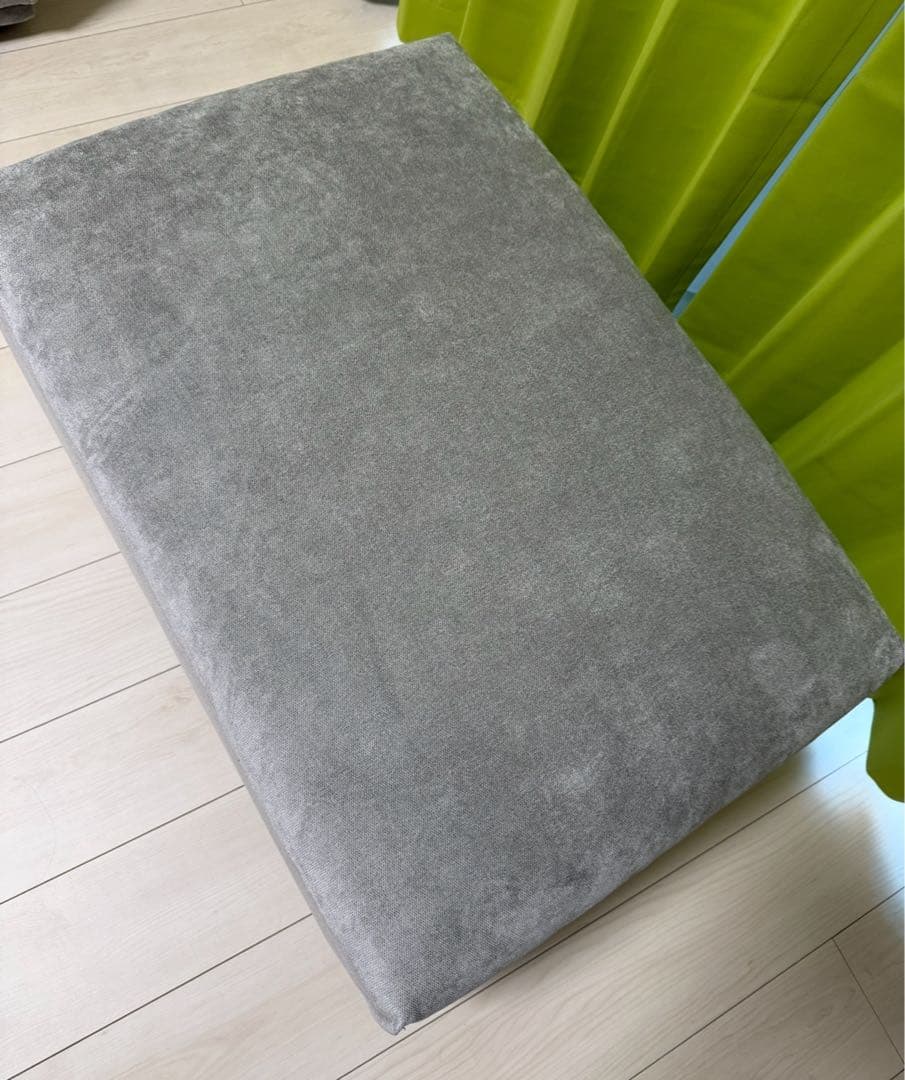 フランフラン　ソファ　メーネ　カウチRとオットマン　ライトグレーのセット