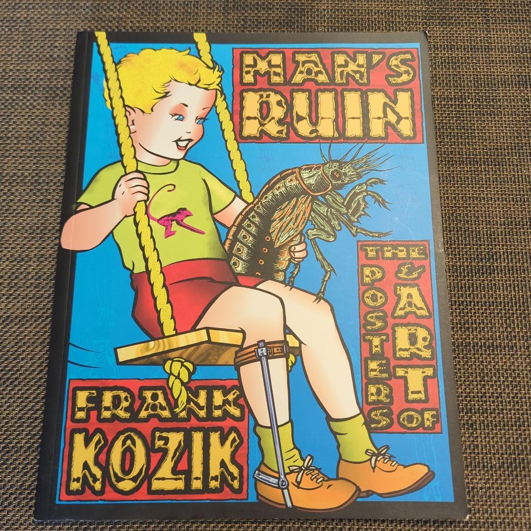 洋書 Mans Ruin Posters Art of Frank Koznik