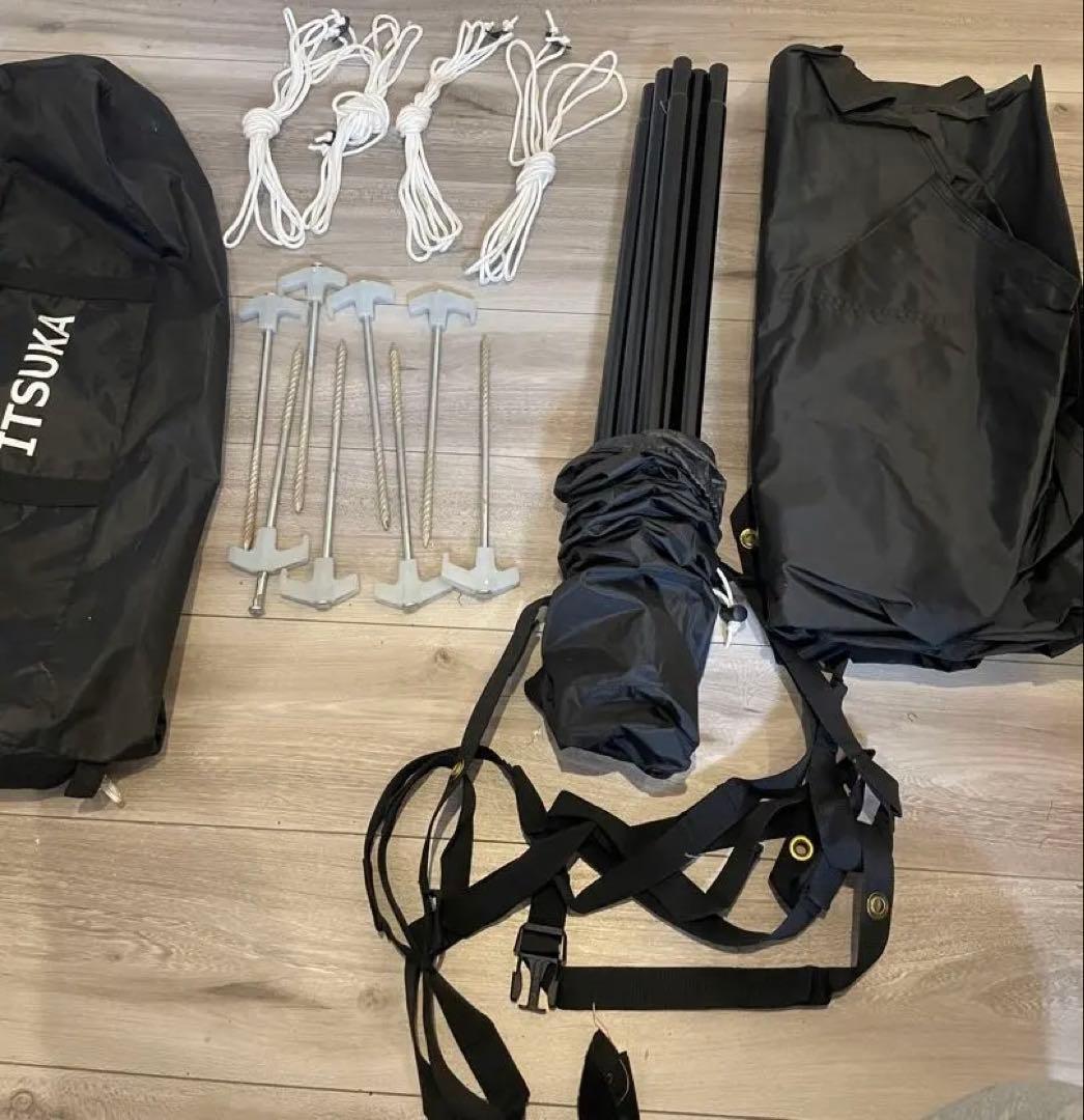 DODイツカノタープ　ブラック