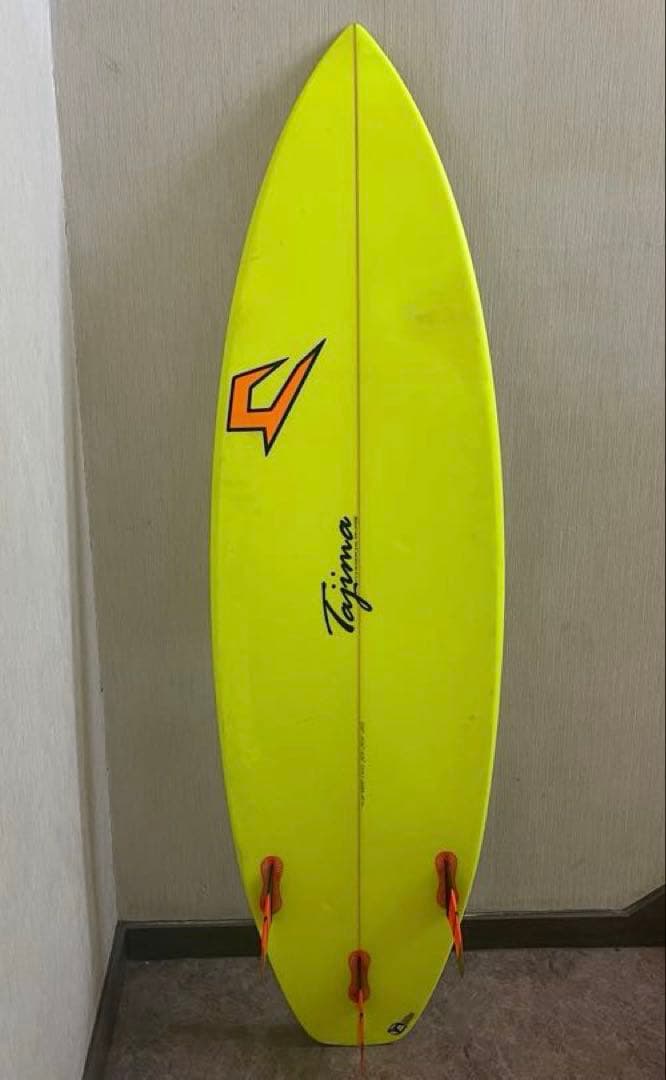Justice ジャスティス Tajima タジマ ショートボード イエロー
