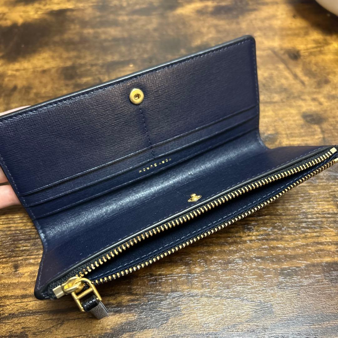トリーバーチ 長財布 ロビンソン ジップ スリム ウォレット