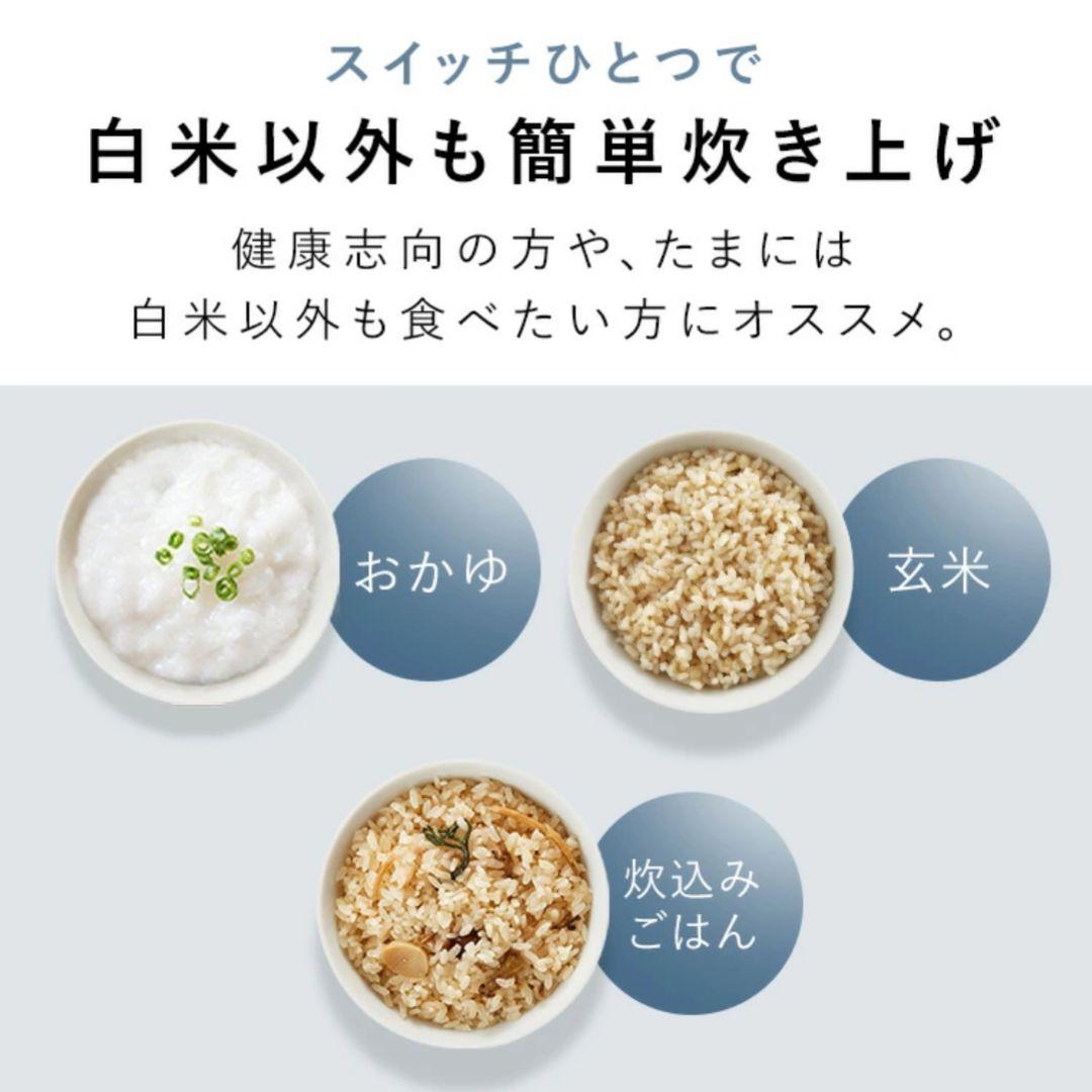 アイリスオーヤマ 炊飯器 5.5合 マイコン式 ブラック