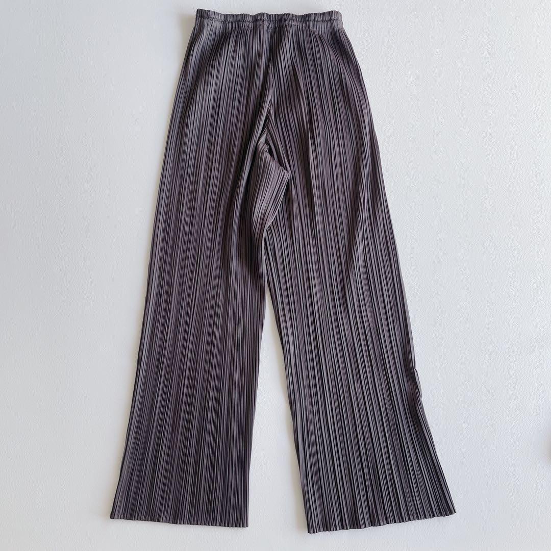 美品✨PLEATS PLEASEプリーツプリーズ　プリーツパンツ　ワイドパンツ