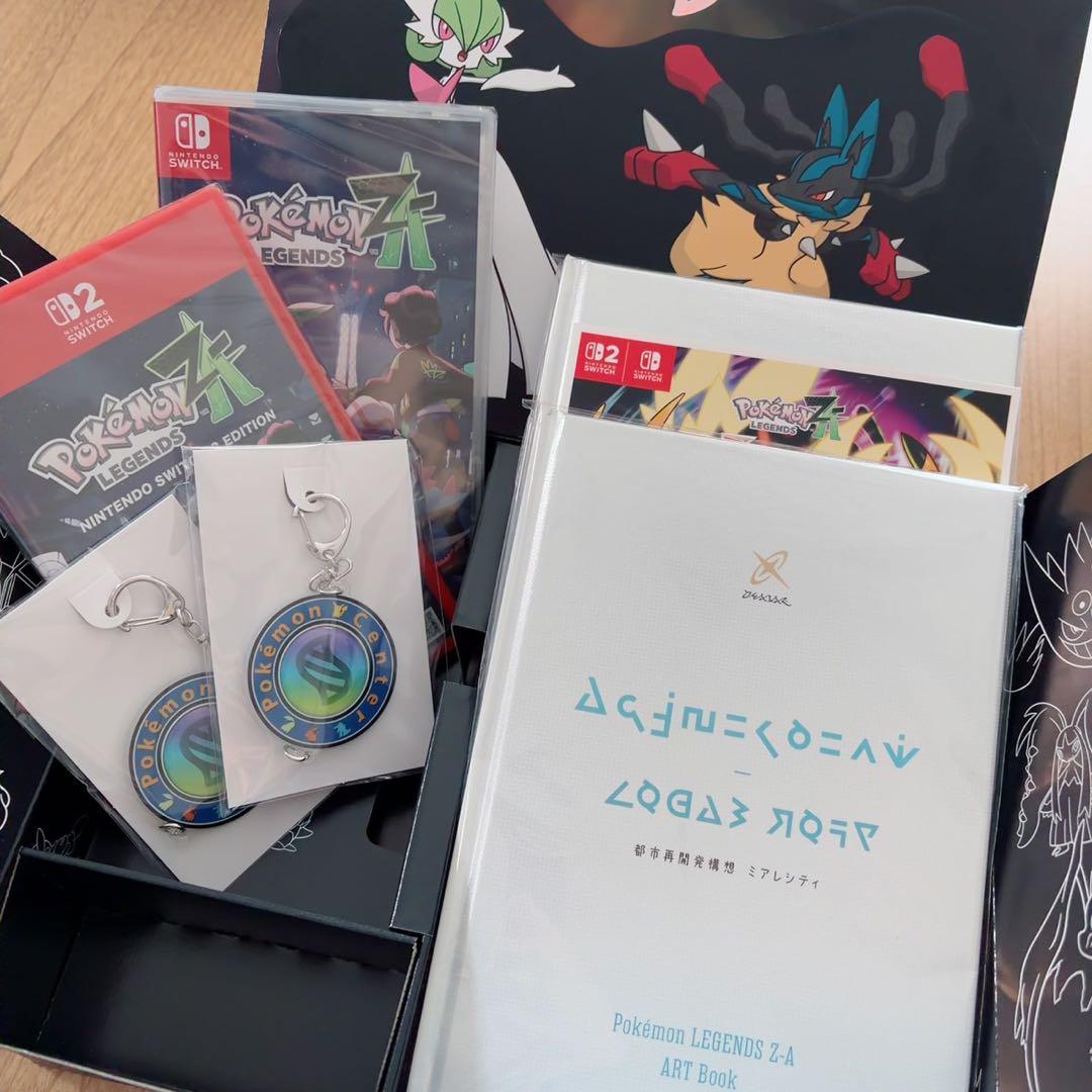 ポケモンza初回特典付 Switch2 ソフト未開封