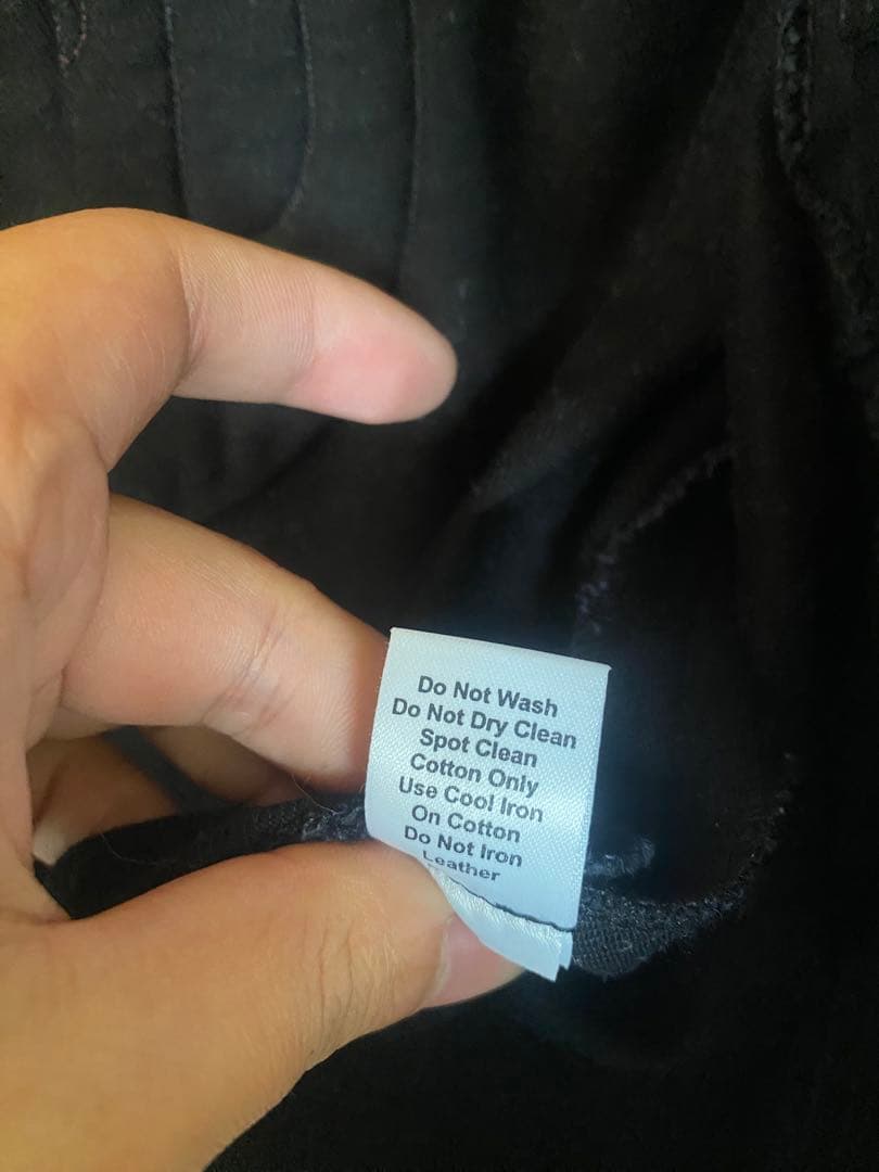 クロムハーツブラックデニムジャケット ローリング・ストーンズ