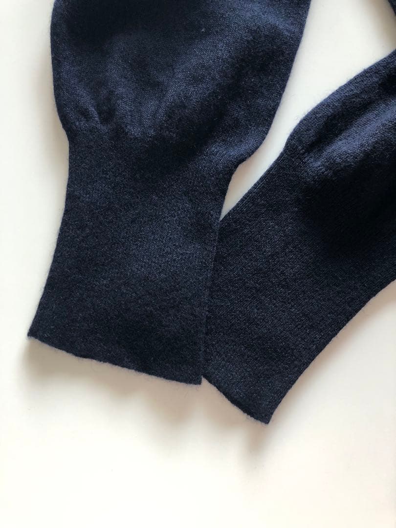 eleven2ndカシミヤVネックロングカーディガン