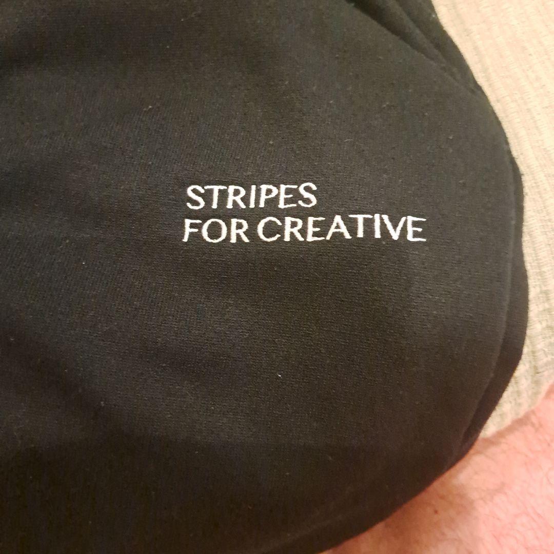 パンツ stripes for creative SWEAT BAGGY SHORTS