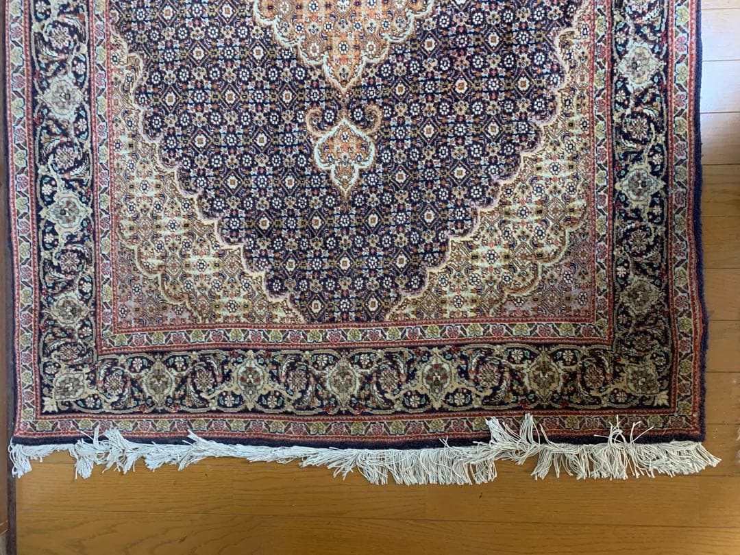 マルコ　カーペットダイヤモンド型模様のラグ 約157x106cm