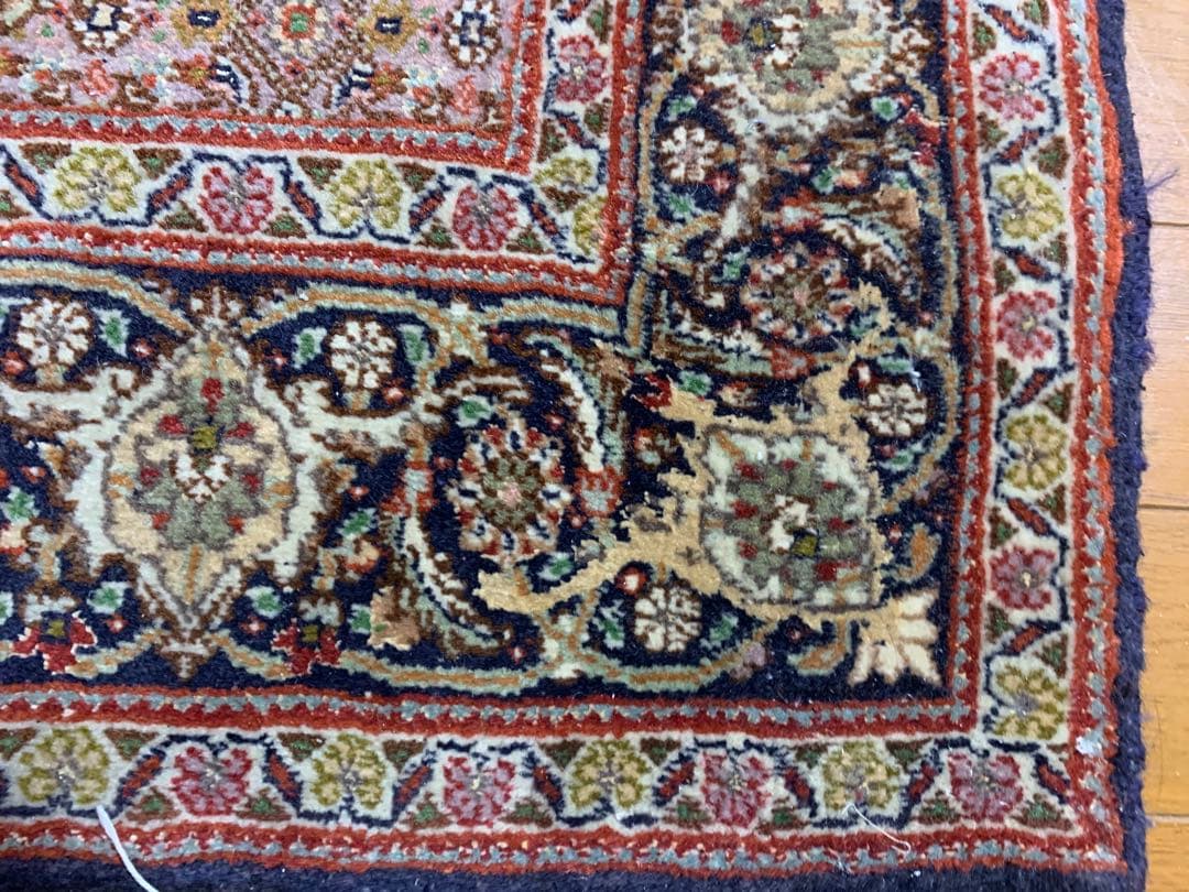 マルコ　カーペットダイヤモンド型模様のラグ 約157x106cm