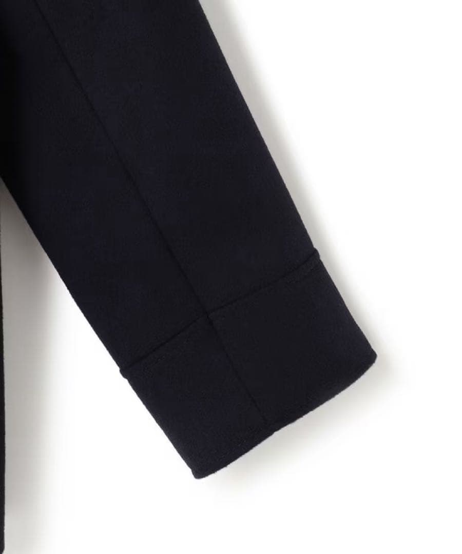 【23区】ウールカシミヤビーバー フード付き ショートコート