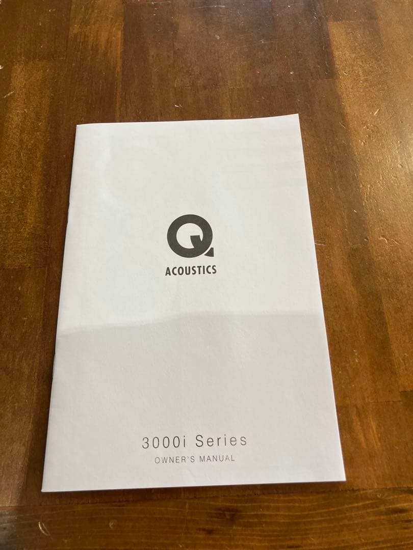 【中古美品】Q Acoustics 3010i スピーカー 白