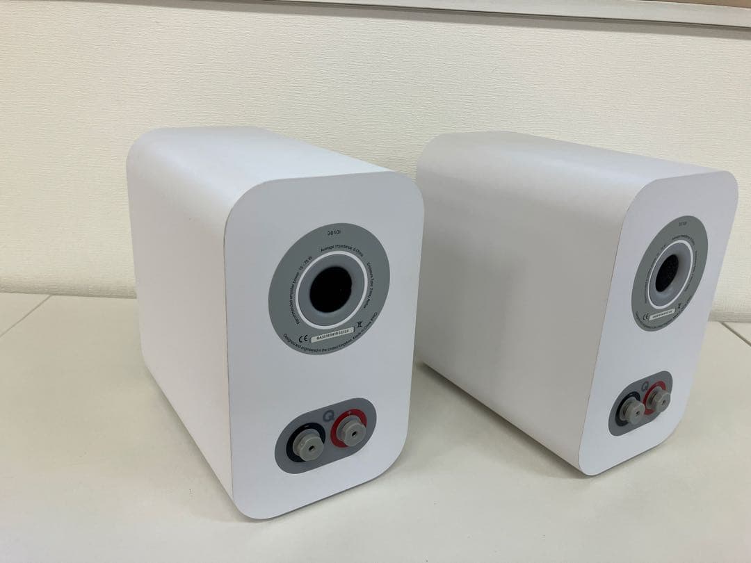 【中古美品】Q Acoustics 3010i スピーカー 白
