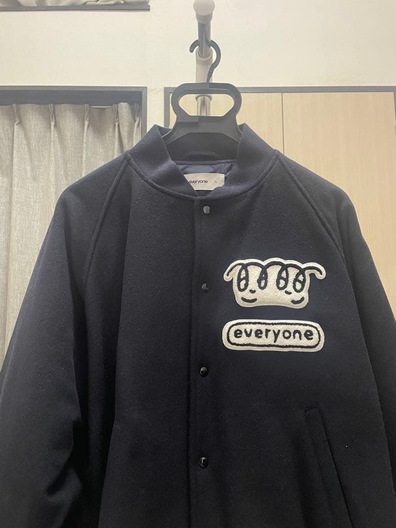 期間限定値下げ❗️everyone ネイビー スタジャン XL