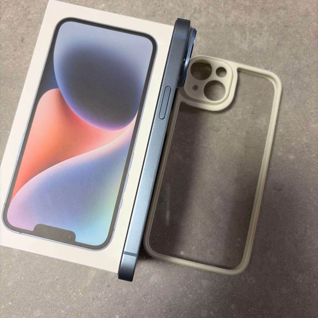 Apple iPhone 14 258G ブルー 本体