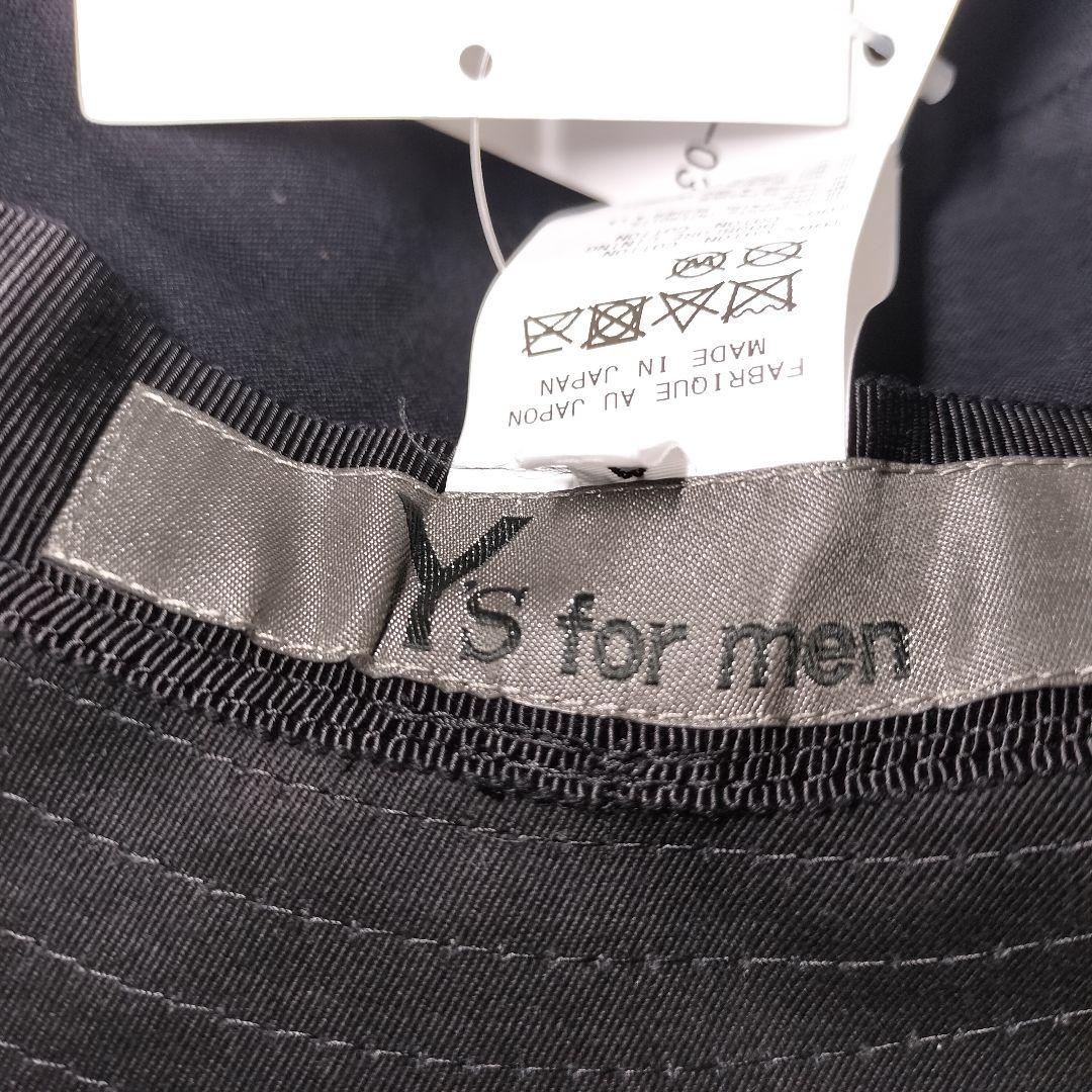 新品未使用 Y's for men ワイズフォーメン バケットハット ブラックL