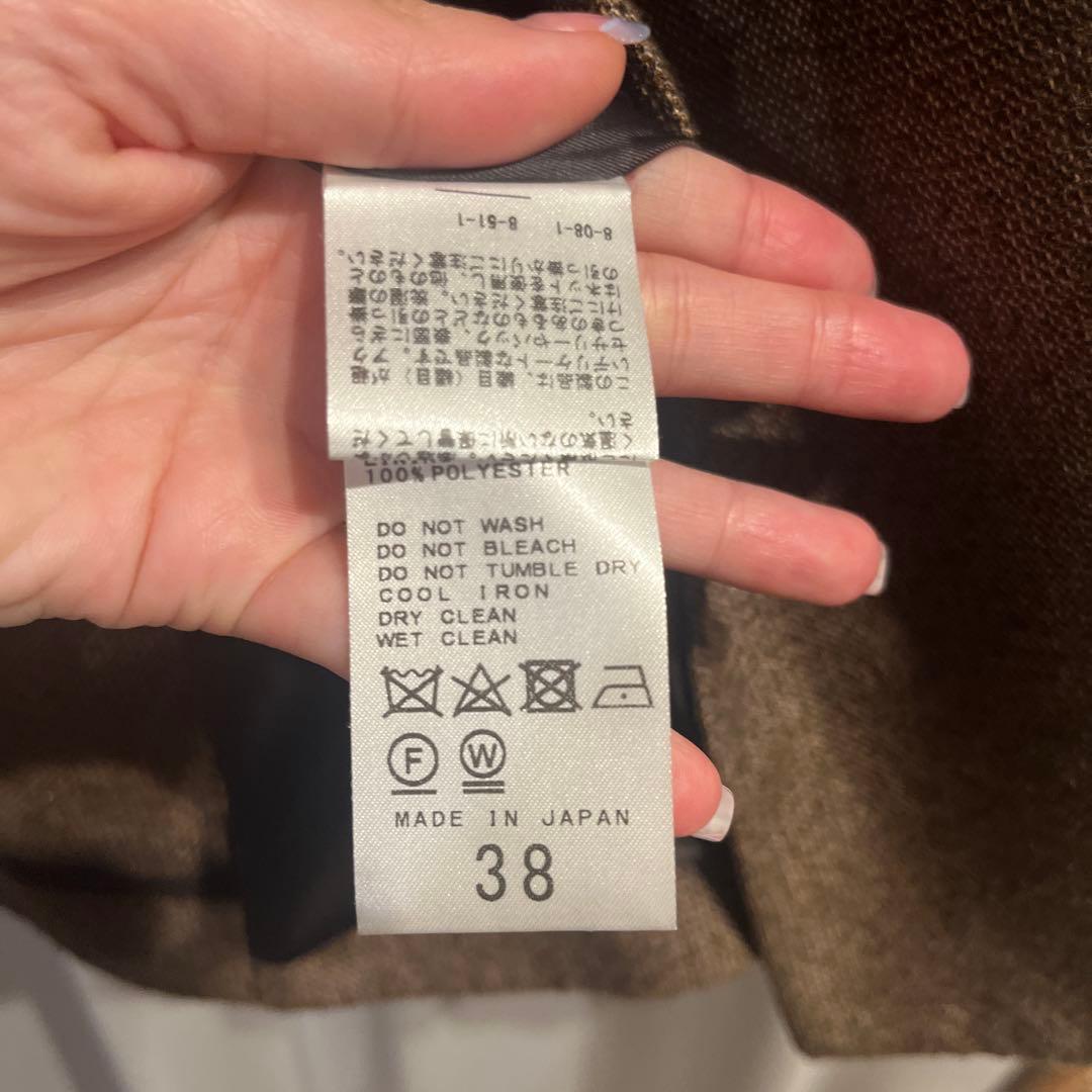 Spick & Span リングツイードダブルブレストジャケット サイズ/38