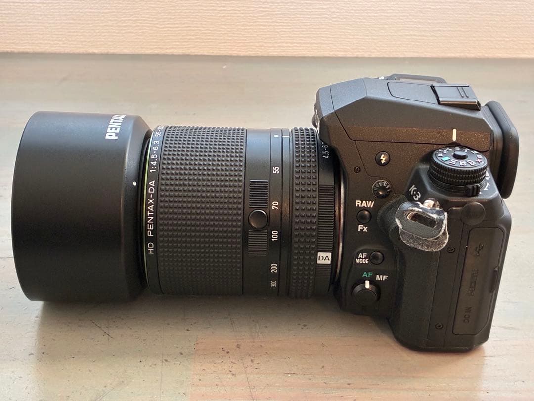 デジタルカメラ PENTAX K-3 HD55-300mm f4.5-6.3PLM WR RE