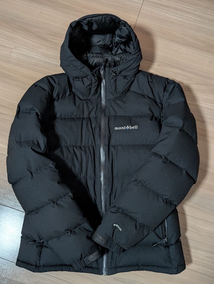 モンベル パーマフロスト ライトダウンパーカ Mサイズ ブラック