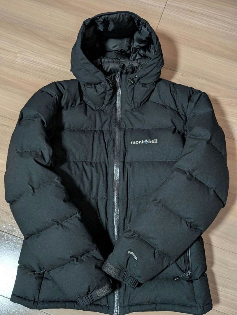 モンベル パーマフロスト ライトダウンパーカ Mサイズ ブラック